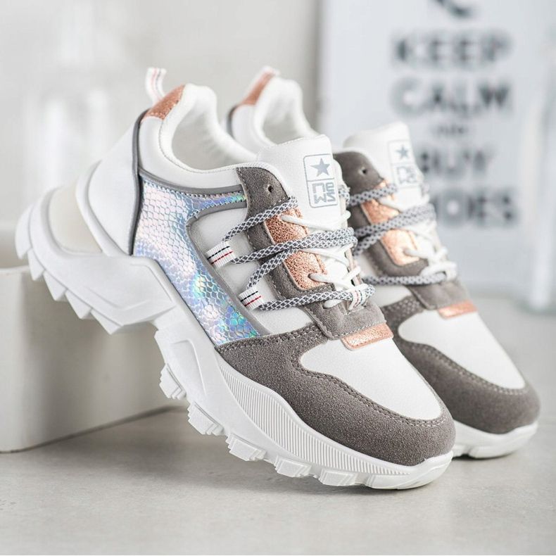 SHELOVET Tyylikkäät lenkkarit valkoinen monivärinen 2