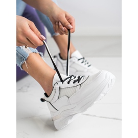 SHELOVET Mukavat valkoiset lenkkarit valkoinen 1