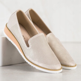 Goodin Avoimet nahkaiset herrat kultainen 2