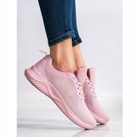 SHELOVET Kevään urheilukengät vaaleanpunainen 1