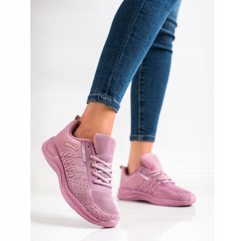 Bona Running Speed ​​-urheilukengät vaaleanpunainen 1