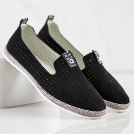 Filippo Casual Nahka Slipons musta 1