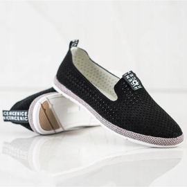Filippo Casual Nahka Slipons musta 2