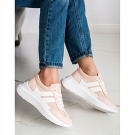 SHELOVET Platform urheilukengät vaaleanpunainen 1