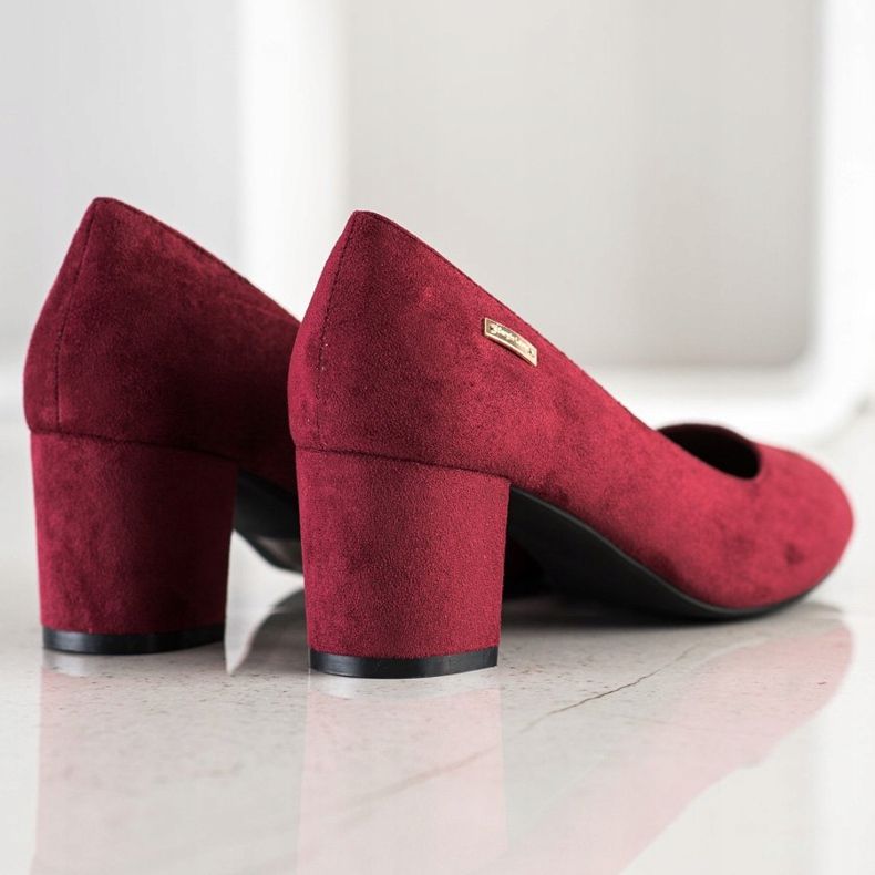 Klassiset Sergio Leonen pumput punainen 1