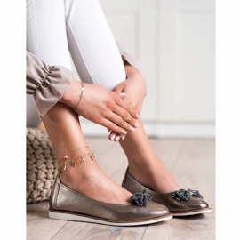 Sergio Leonen hapsuiset balerinat ruskea monivärinen 2