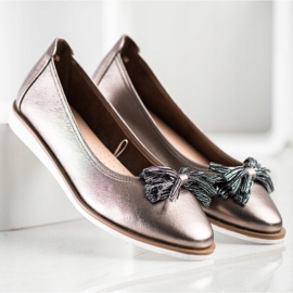 Sergio Leonen hapsuiset balerinat ruskea monivärinen 1