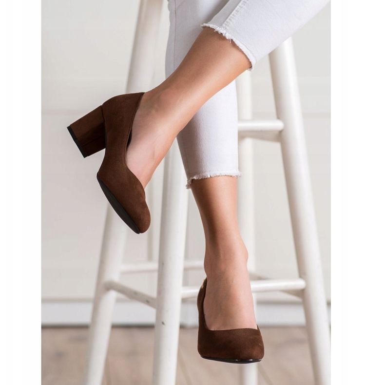 Sergio Leonen Kalsic -pumput ruskea 1