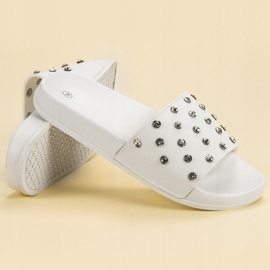 SHELOVET Mukavat naisten tossut valkoinen 1