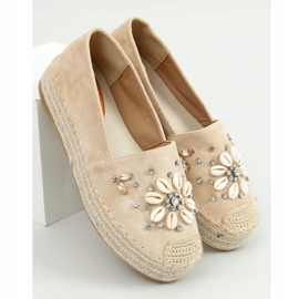 Beige espadrillot kuorineen 2798 Beige 1