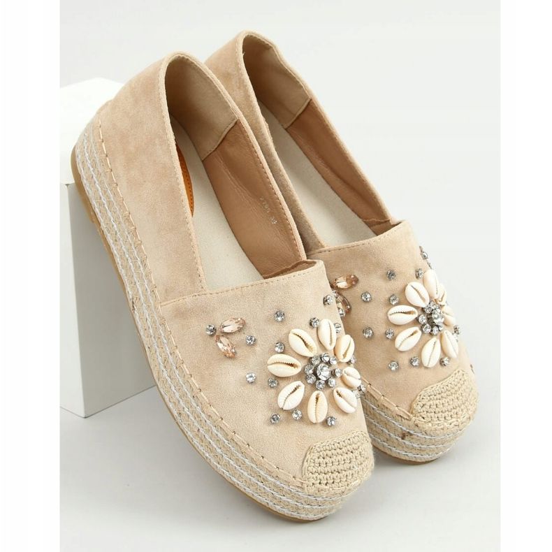 Beige espadrillot kuorineen 2798 Beige 1