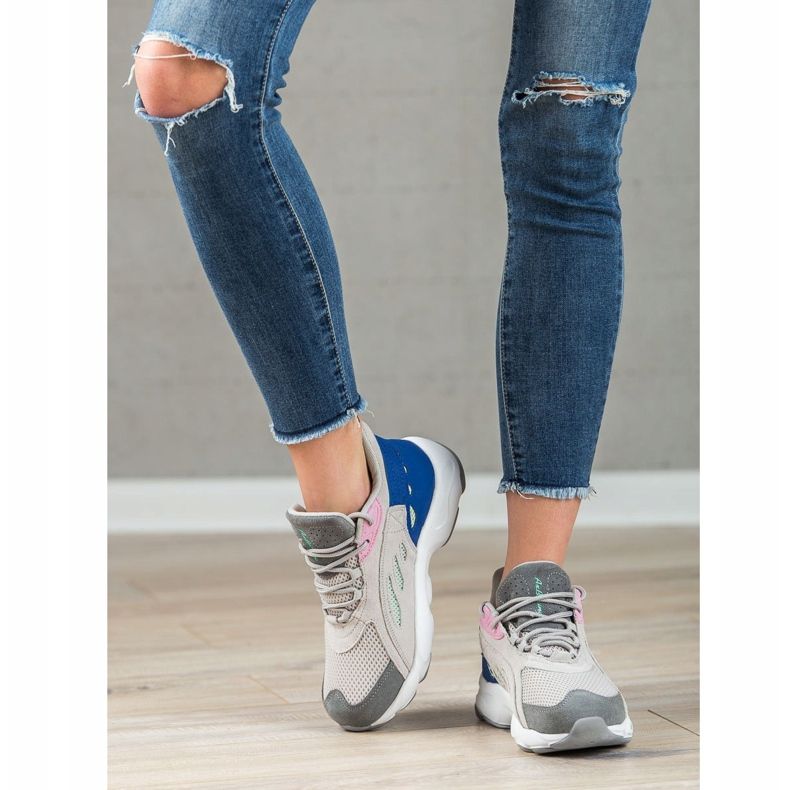 Ax Boxing Mukavat urheilukengät harmaa monivärinen 2