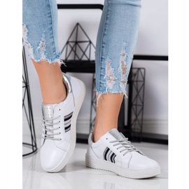 Filippo Nahkakengät alustalla valkoinen 1