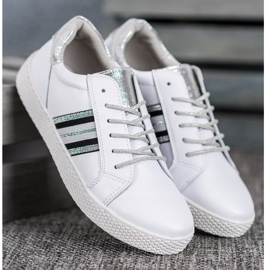 Filippo Nahkakengät alustalla valkoinen 2