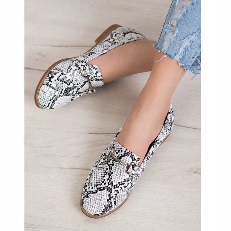 Seastar Tyylikkäät Snake Print Loaferit monivärinen 1