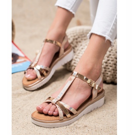 Small Swan Sandaalit holoefektillä kultainen 2