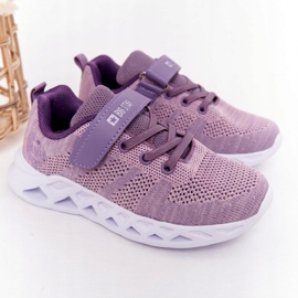 Lasten urheilukengät Big Star HH374183 Violet violetti 1