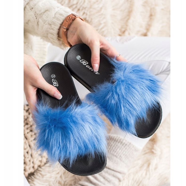 SHELOVET Tyylikkäät tossut sininen 2