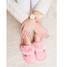 Bona Tossut karhuturkis vaaleanpunainen 1