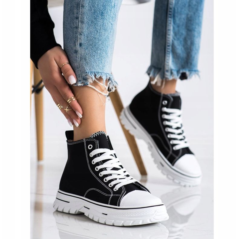 SHELOVET Mustat korkokengät 2