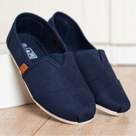 SHELOVET Slip-on tummansiniset lenkkarit tummansininen 1