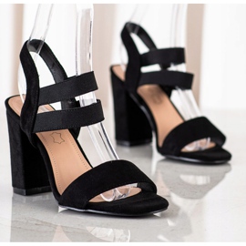 Evento Slip-on sandaalit baarissa musta 1