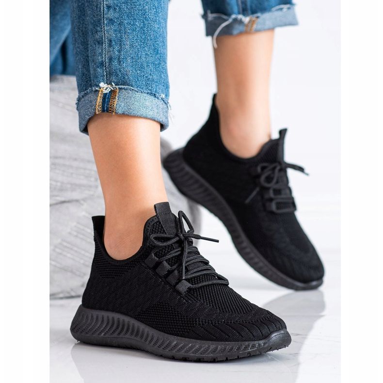 SUPER COOL Avoimet urheilukengät musta 1