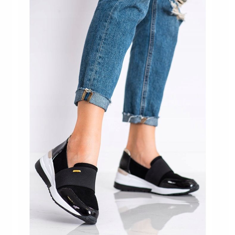 Goodin Mustat nahkaiset lenkkarit 1