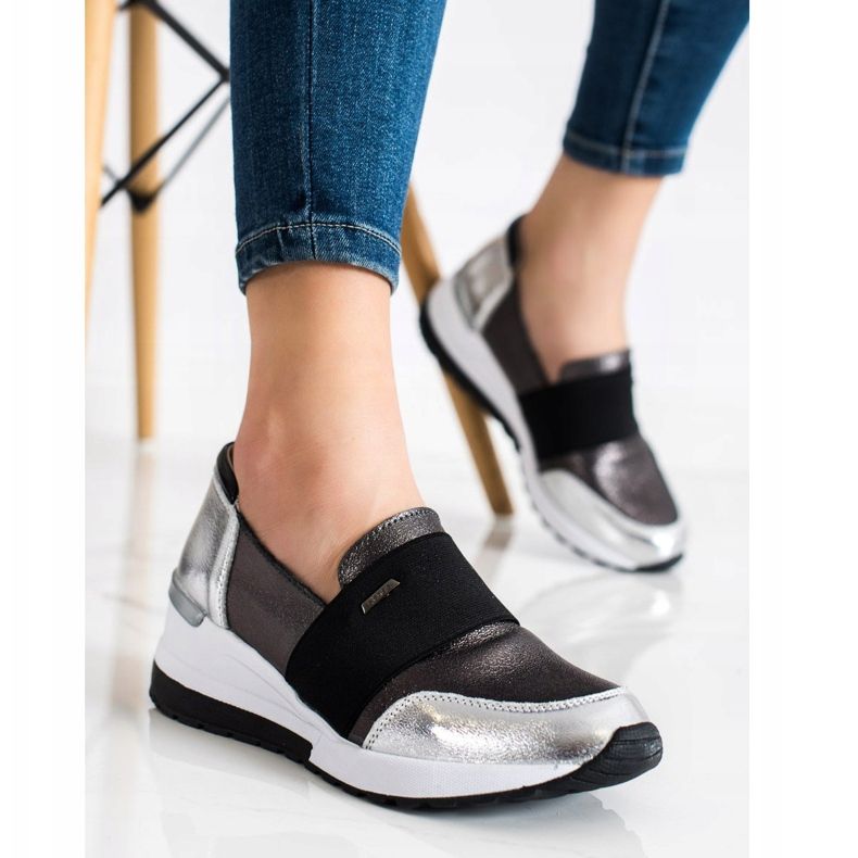 Goodin Hopea nahka lenkkarit harmaa 1