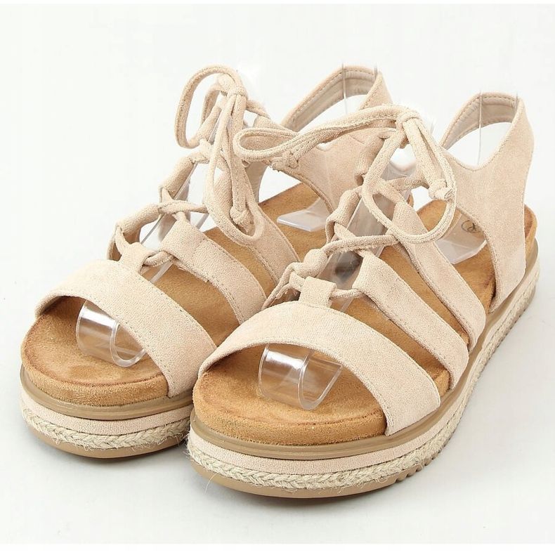 Sandaalit espadrilles W86 Beige 1