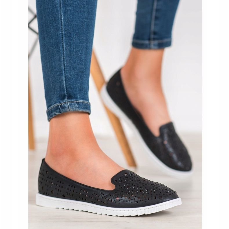 Weide Herrat kristallien kanssa musta 1