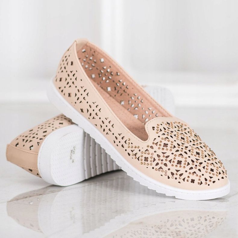 Weide Herrat kristallien kanssa ruskea 1