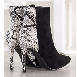 Small Swan Sexy Pin Snake Print musta 1