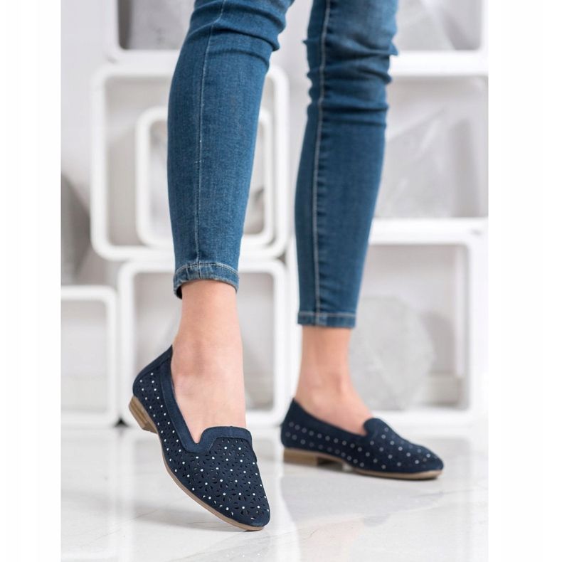 Filippo Nahkaherrat, joissa on kuutiometriä laivastonsininen 1