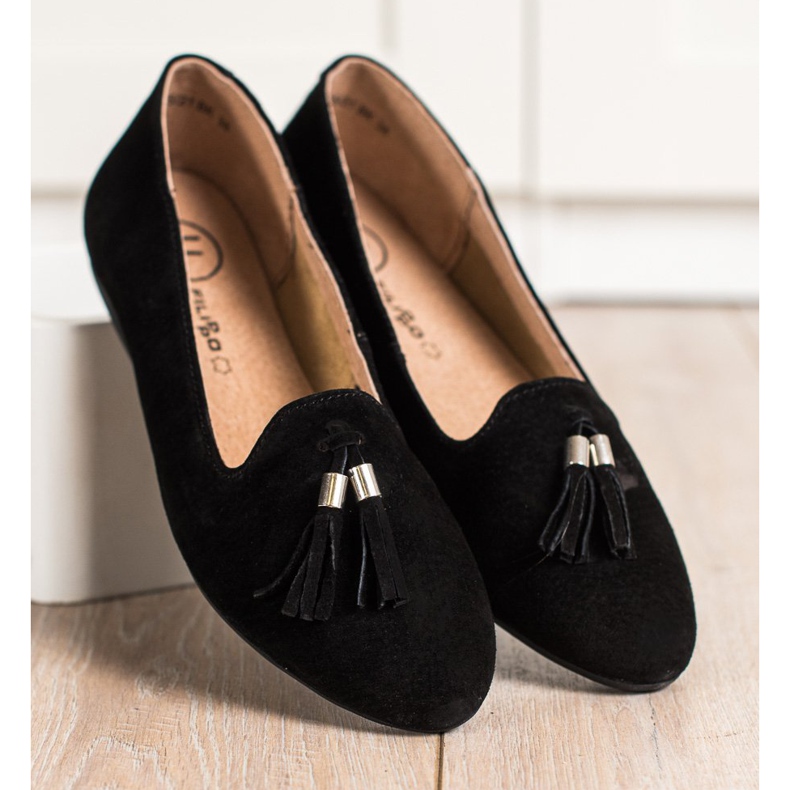 Filippo Nahkaherrat, joissa on hapsut musta 1