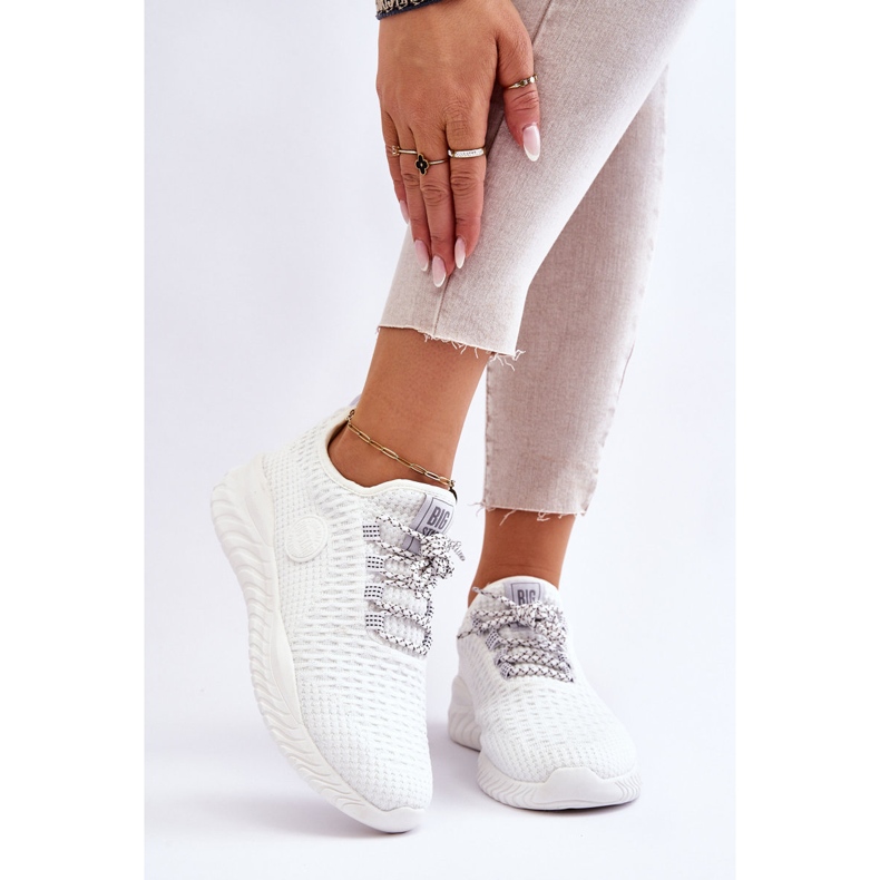 Naisten urheilukengät Memory Foam Big Star HH274296 Valkoinen 1