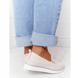 S.Barski Naisten lenkkarit Slip-On S. Barski Beige 2