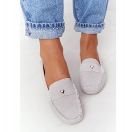 S.Barski Naisten mokkanahkatakit S. Barski Harmaa 1