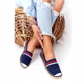 Naisten Espadrilles Big Star HH274483 Navy Blue sininen 1