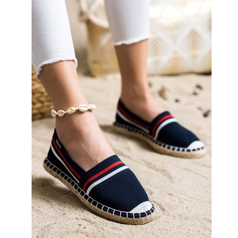 Naisten Espadrilles Big Star HH274483 Navy Blue sininen 5