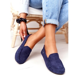 PH1 Naisten Mokkanahkatakit Navy Blue San Marino sininen 2