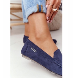 PH1 Naisten Mokkanahkatakit Navy Blue San Marino sininen 4