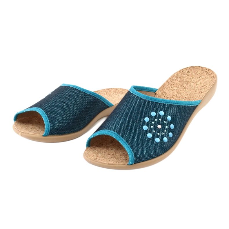 Befado naisten kengät pu 254D105 sininen sininen 3