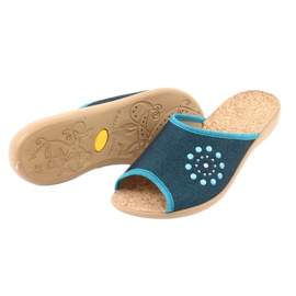 Befado naisten kengät pu 254D105 sininen sininen 4