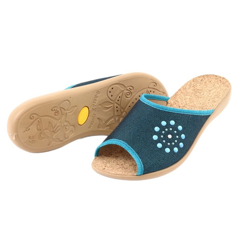 Befado naisten kengät pu 254D105 sininen sininen 4