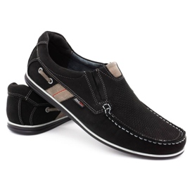 Kampol Miesten avoimet lompakot kesäksi 53/3 / P musta beige 4