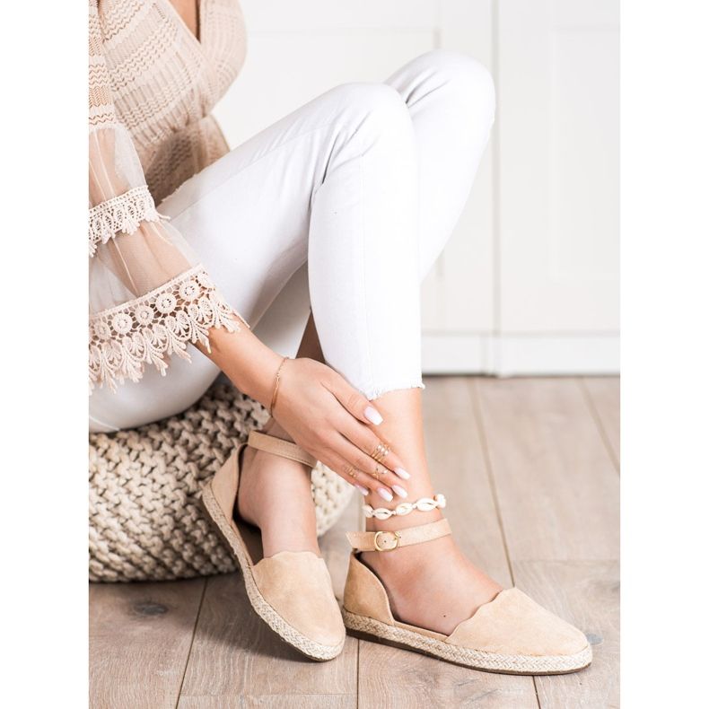 S. BARSKI Beige espadrillit soljella S.BARSKI 2