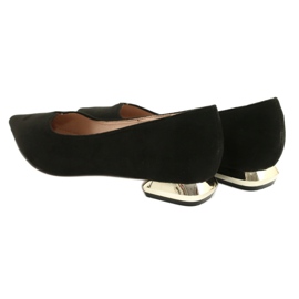 Avokkaat Kultaiset korot FILIPPO DP2091 / 21 BK musta kultainen 7