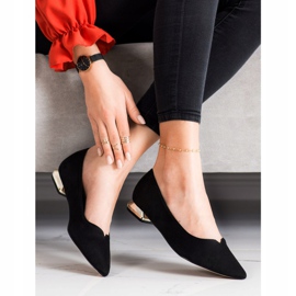 Avokkaat Kultaiset korot FILIPPO DP2091 / 21 BK musta kultainen 2