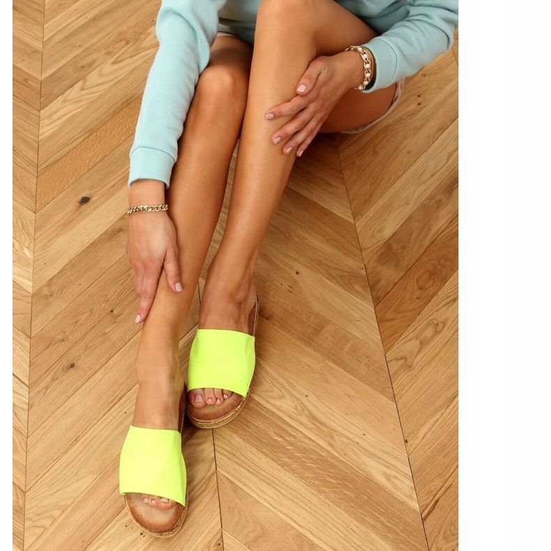 Keltainen Naisten keltaiset tossut 38846 Loisteputki 1